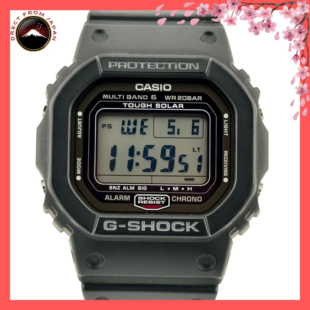 CASIO G-SHOCK GW-5000U-1JF Made in Japan Solar Radio ของแท้ 💯 พร้อมส่ง นำเข้าจากญี่ปุ่น
