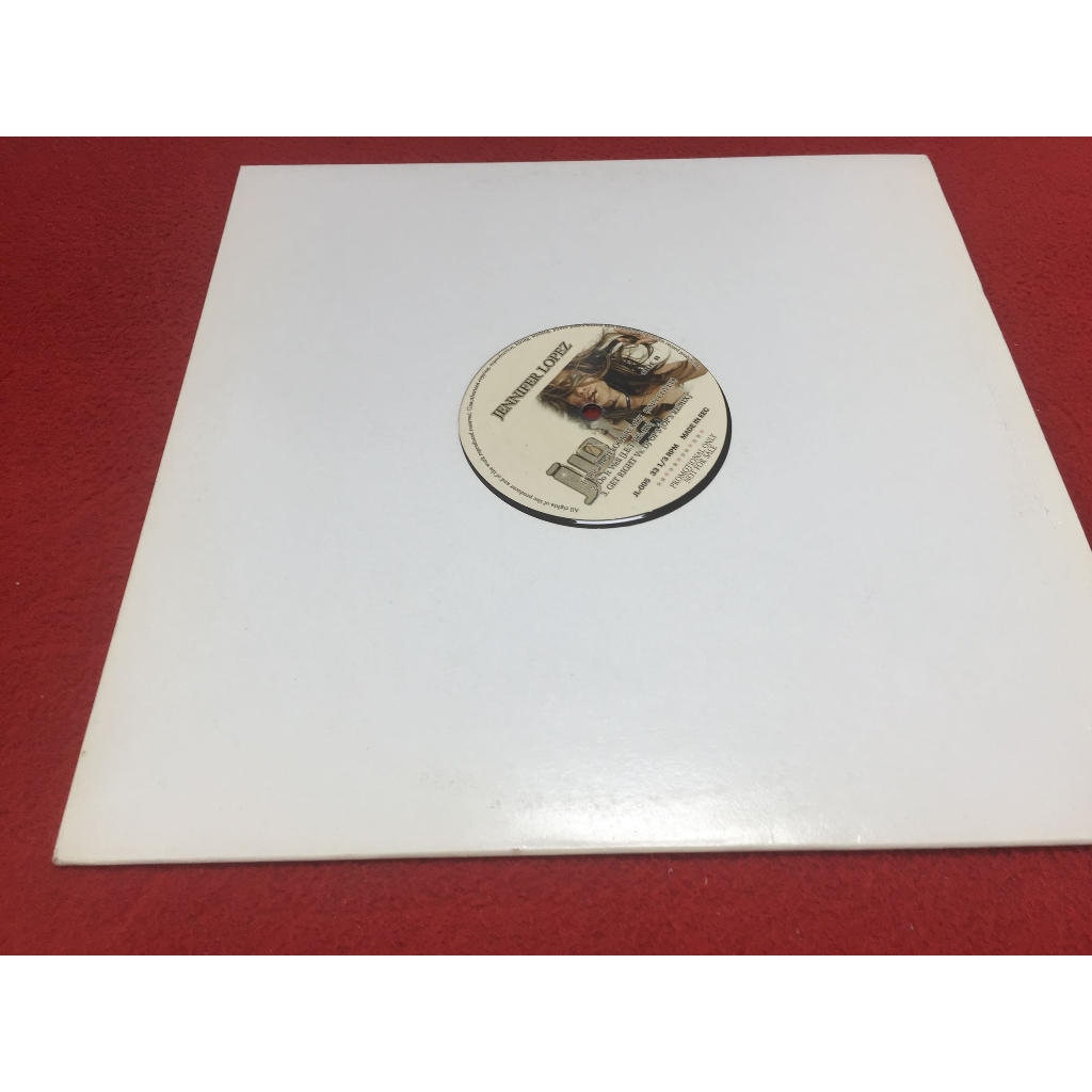 Jennifer Lopez - Jennifer Lopez ขนาด 12 นิ้ว LP ร้าน PinHaiMusic B150