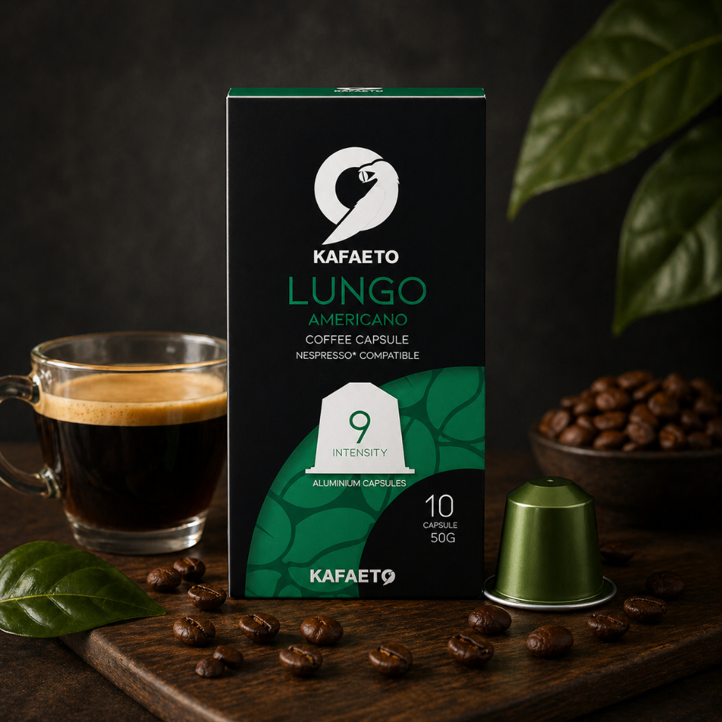 กาแฟแคปซูลKAFAETO-LUNGO AMERICANO-10แคปซูล