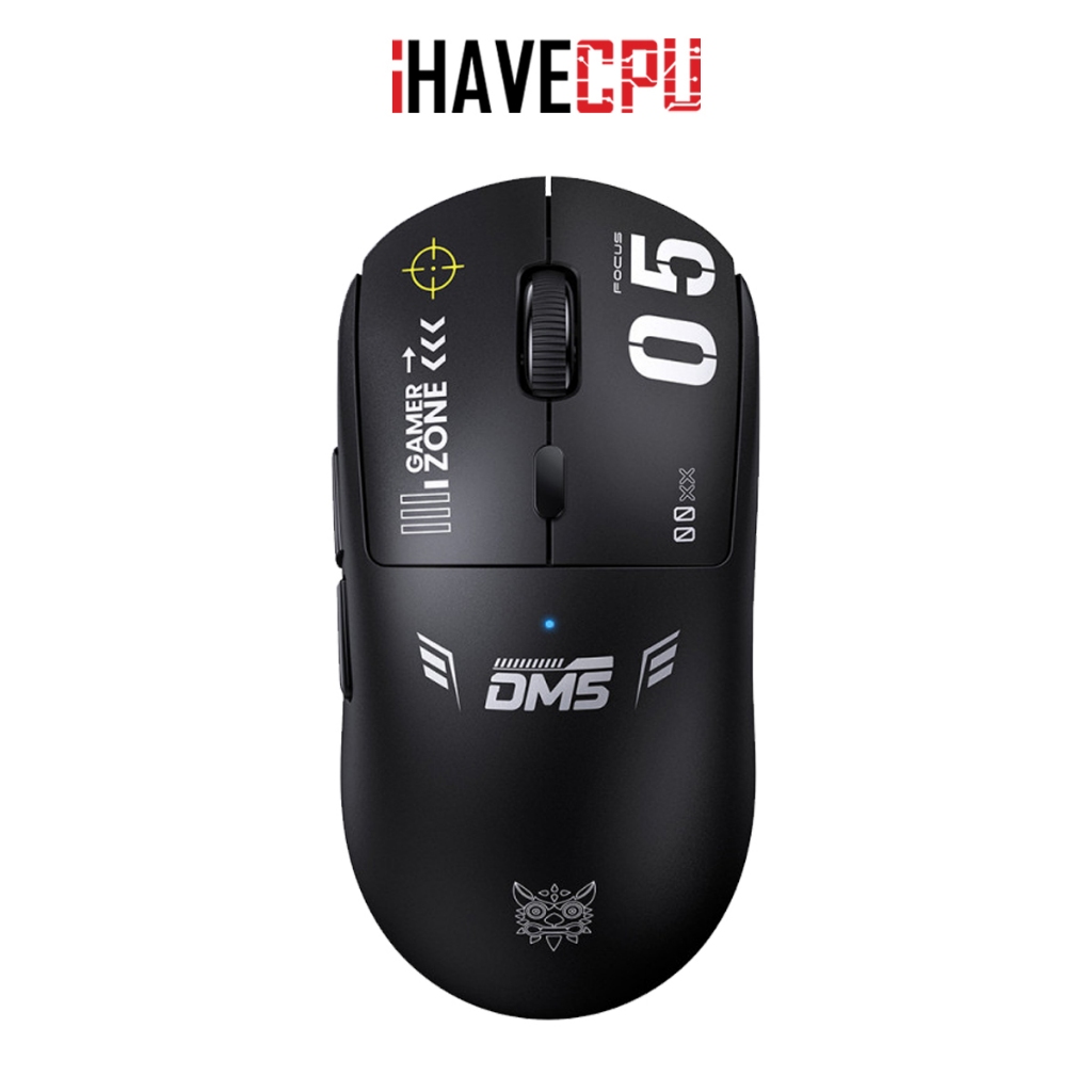 เมาส์ (mouse) iHAVECPU ONIKUMA DM05 TRI-MODE GAMING MOUSE : BLACK