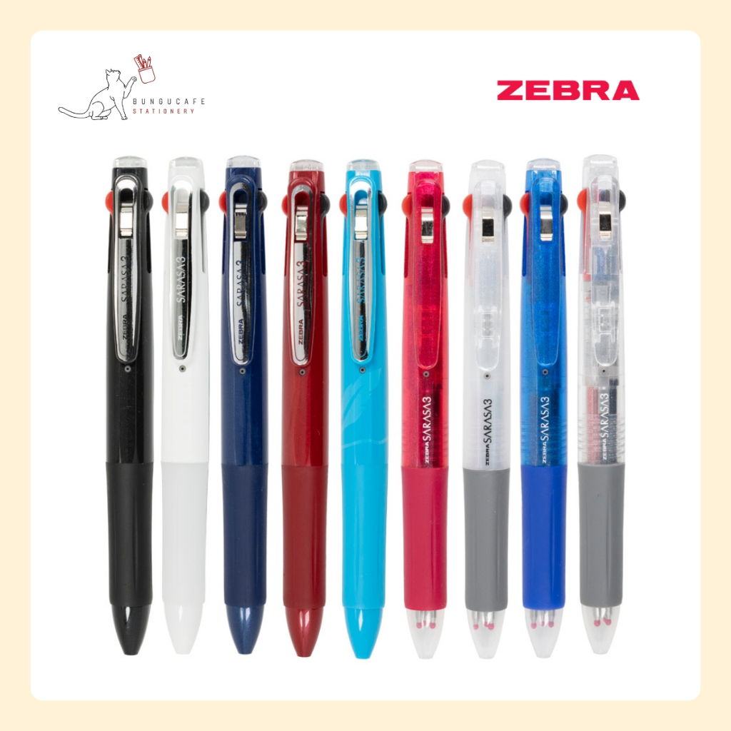 ZEBRA SARASA 3 COLORS Gel Ink Multi Pen - 0.5 mm