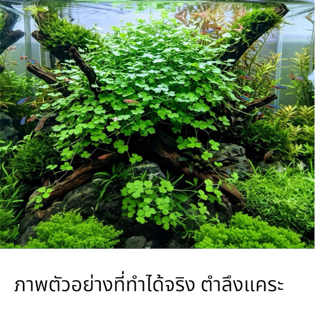 [MIN]wabi วาบิตำลึงแคระญี่ปุ่น แค่วางไม่ลอย ไม้น้ำ เลี้ยงง่าย no co2 ได้