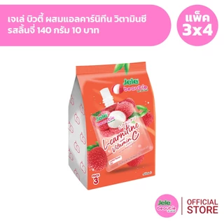 [แพ็ค 3x4] Jele Beautie เจเล่ บิวตี้ 140 กรัม 10 บาท