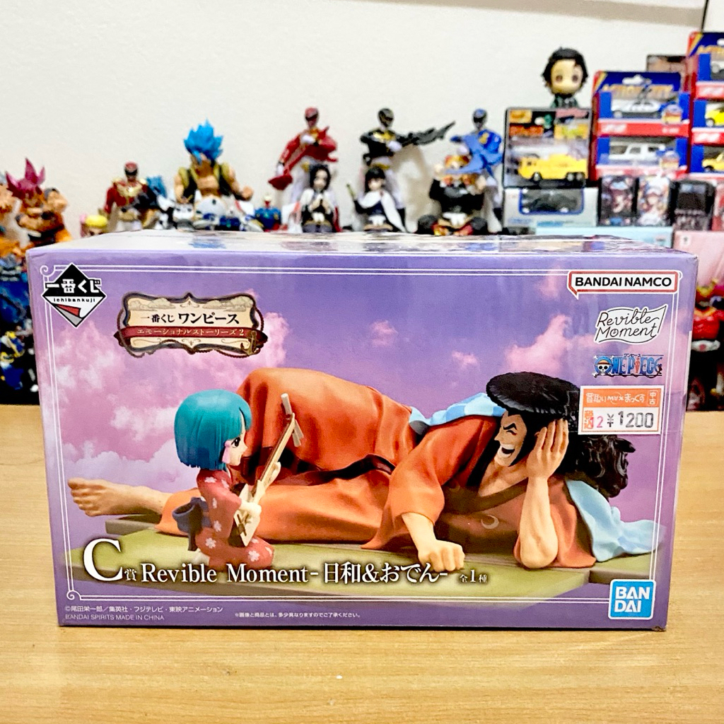 โมเดล งานแท้ มือ 1 พร้อมส่ง (สินค้ายังไม่แกะซีล) Kozuki Biyori และ Kozuki Oden One Piece Ichiban Kuj