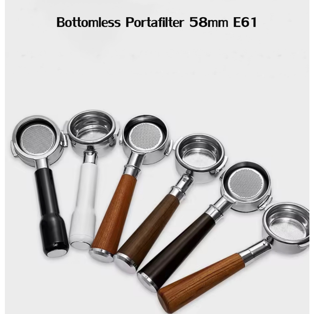 ก้านชงกาแฟ Bottomless Portafilter ขนาด 58mm E61