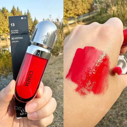 KIKO Milano 3D Hydra Lipgloss 6.5ml ลิปกลอสปากฉ่ำวาว อวบอิ่ม ไม่เหนียว ติดทน ของแท้