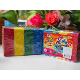 KidArt ดินน้ำมัน 4 สี 454 กรัม T454-DI ดินปั้นเด็ก Non-Toxic ปั้นได้ง่าย ไม่แห้งเร็ว สำหรับงานศิลปะ DIY