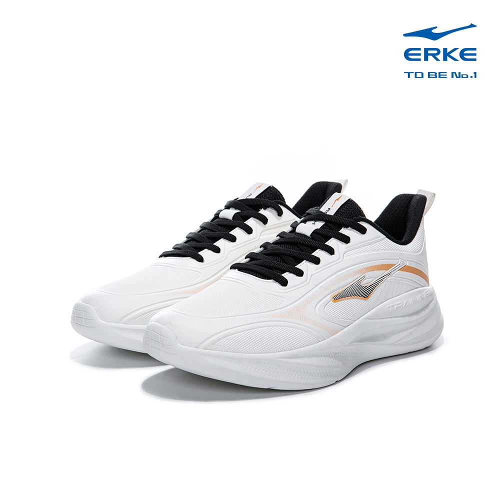 ERKE Men Trendy Cross Training Shoes , L.White/Black , 11125314408-001