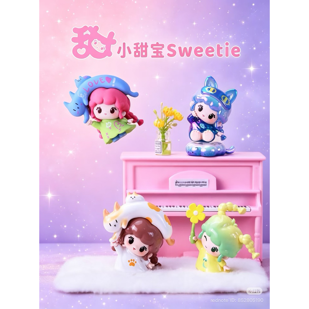(ย179)โมเดล : Sweetie Trendynewtoys Mini Series Blind Box