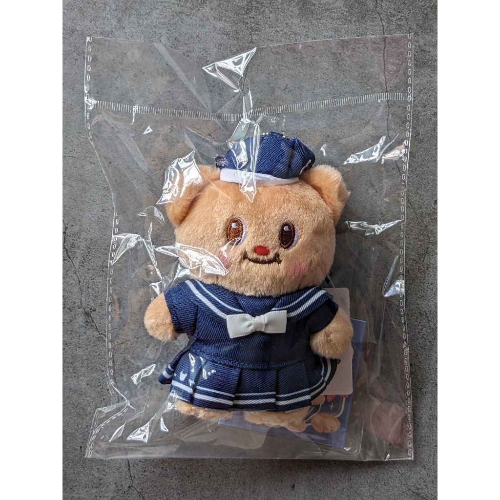 พวงกุญแจ | keychain น้องหมีเนย ชุดกะลาสี Butterbear Sailor สินค้าพร้อมส่ง