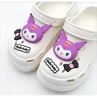 ✨ชาร์มจิบบิตซ์ลายชินจัง น่ารักคิ้วท์ ติดรองเท้าCrocs เด็กผู้ใหญ่ แข็งแรงหนีบแน่น ไม่หลุดง่าย DIY ตกแต่งรองเท้า
