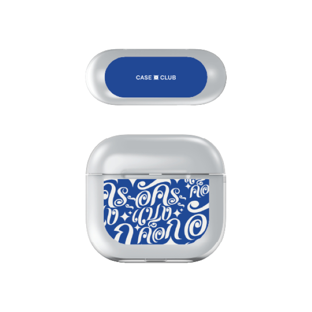 CaseClub เคสคลับ Airpods Case เคสแอร์พอต เคสหูฟัง ลาย AKKARA BANGKOK อัคระ แบงค็อก