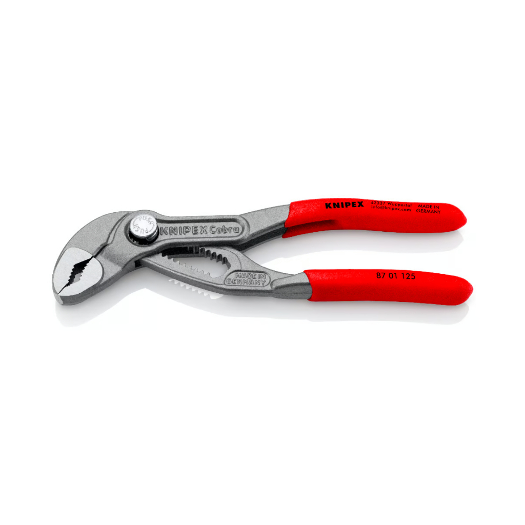 KNIPEX Cobra High Tech Water Pump Pliers 125 mm คีมคอม้า 125 มม. รุ่น 8701125