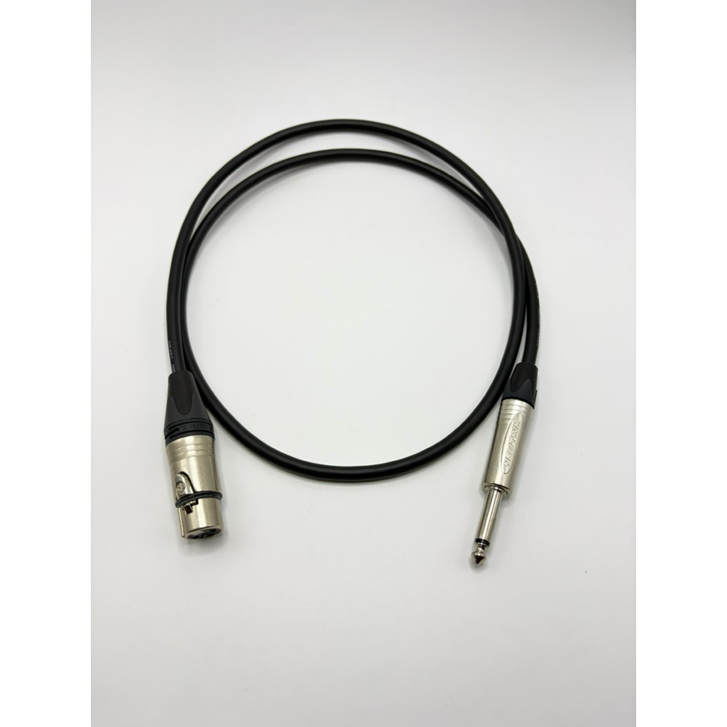สายts-xlrเมีย  tsตรง/tsงอ สายmogami รุ่น2549ทองแดงแท้100% หัวของNeutrikแท้100%