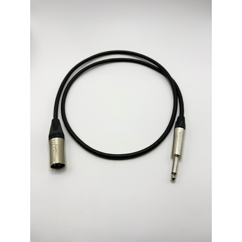 สายts-xlrผู้  tsตรง/tsงอ สายmogami รุ่น2549ทองแดงแท้100% หัวของNeutrikแท้100%