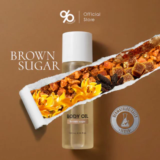 [04 BROWN SUGAR] % PERCENTAGE BODY OIL 120 mL บอดี้ออย กลิ่นหอม บำรุงผิวกาย