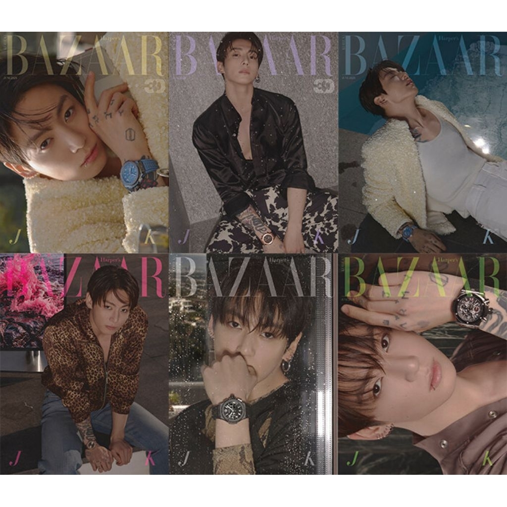 พรีออเดอร์💥Harper's Bazaar Korea 2025.05 ปก จองกุก #Jungkook #BTS