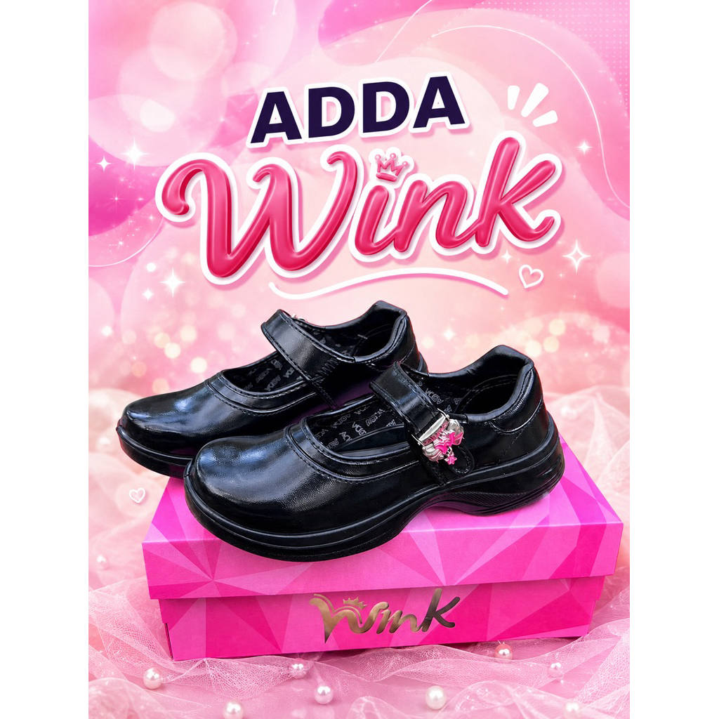 ✅️ขอบิลได้ รองเท้านักเรียน ผู้หญิง ADDA รุ่น WINK