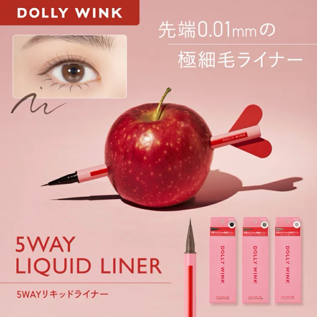 🇯🇵พรี | แท้ Dolly Wink - 5WAY LIQUID LINER 0.63ml🇯🇵