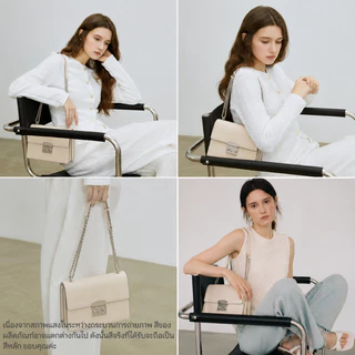 (**พร้อมจัดส่ง)🔥KULIMULA Luna Bag ไซส์ M (❗ไม่มีแบรนด์❗) กระเป๋าสะพายสายโซ่ กระเป๋าครอสบอดี้ สไตล์การออกแบบ Shoulder