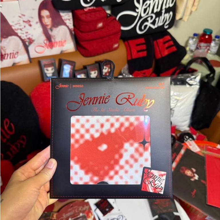 Jennie x Miniso ของแท้ ผ้าผืนใหญ่ โพกผม ผูกเอว ได้หมดเลย