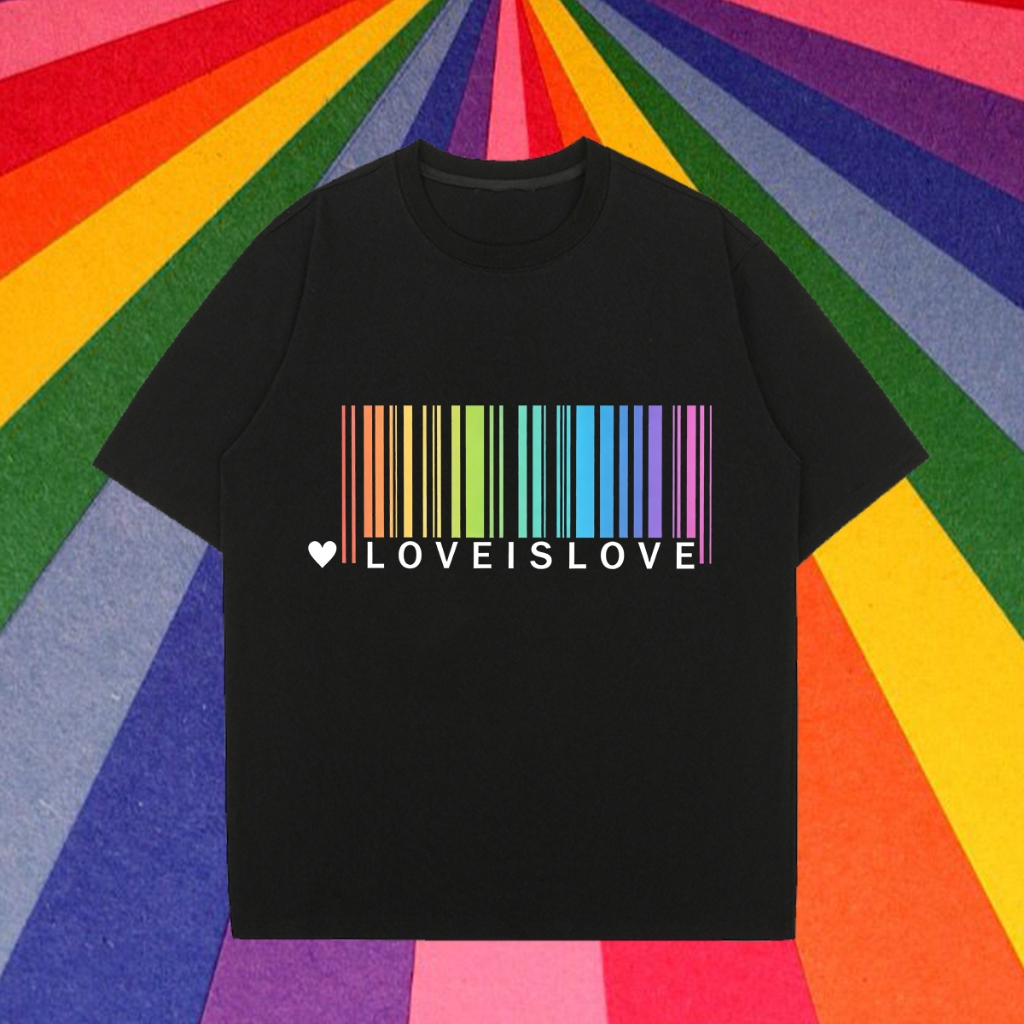 เสื้อยืดพาเหรด Bangkok Pride Festival 2026 LOVE WINS(เสื้อเฮีย) เสื้อ LGBTQ+/Month Pride เหมาะ T-shirt