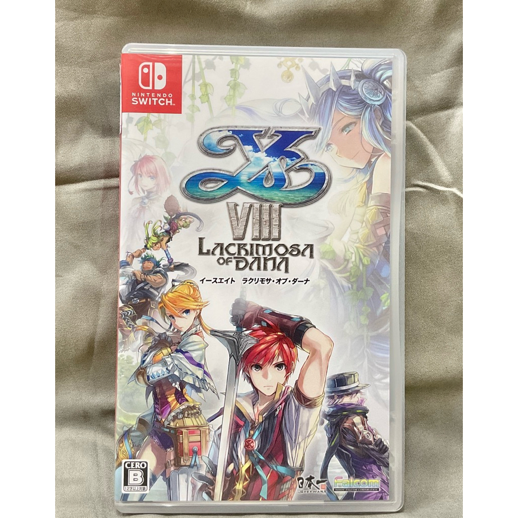 ตลับแท้ [Nintendo Switch] Ys VIII: Lacrimosa of DANA (Japan) (EN : Unsupport) (HAC-AKZTA)