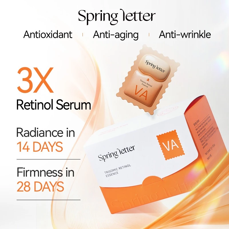 Spring Letter 3X Retinol Serum เรตินอลเซรั่ม เซรั่มผลัดเซลล์ผิวใหม่ กระชับผิว ลดริ้วรอย ผิวขาวกระจ่างใส 10/30 PCS