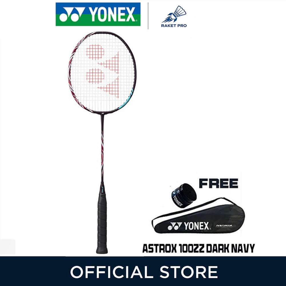 YY ASTROX 100 ZZ Kurenai ไม้แบดมินตัน สายรัดฟรี สายรัด กระเป๋า ยาว 678MM+3MM คาร์บอนไฟเบอร์เต็มรูปแบ