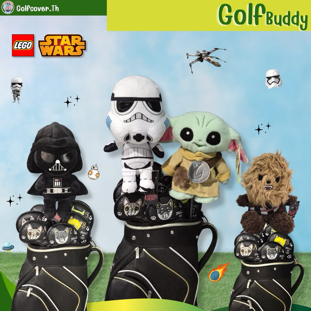 ตุ๊กตาหัวไม้กอล์อฟ ที่คลุมไม้กอล์ฟ coverไม้กอล์ฟ Fairway cover (สตาร์วอร์) Star Wars งานลิขสิทธิ์แท้