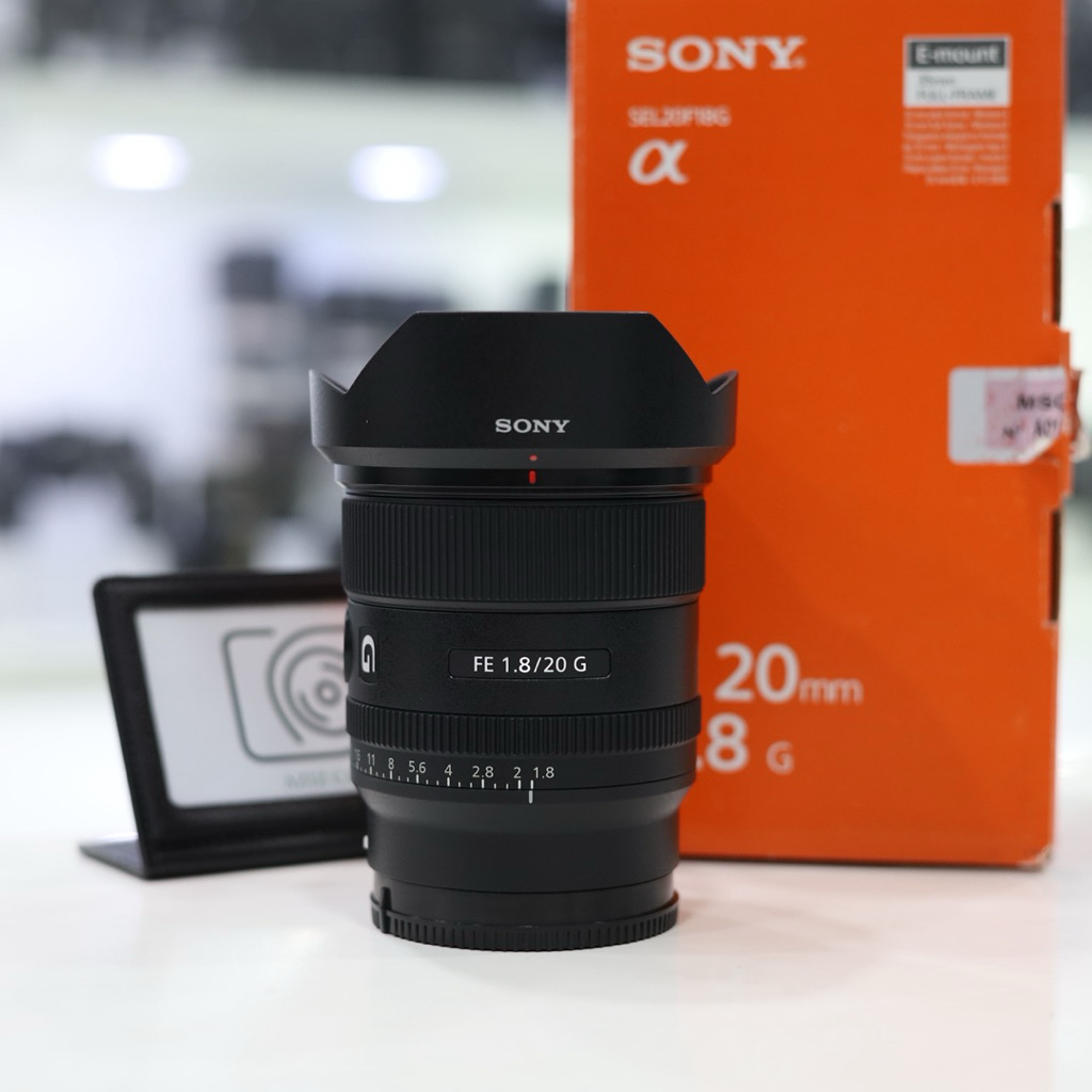 เลนส์ Sony FE 20 F1.8 G มีกล่องครบ สภาพสวย