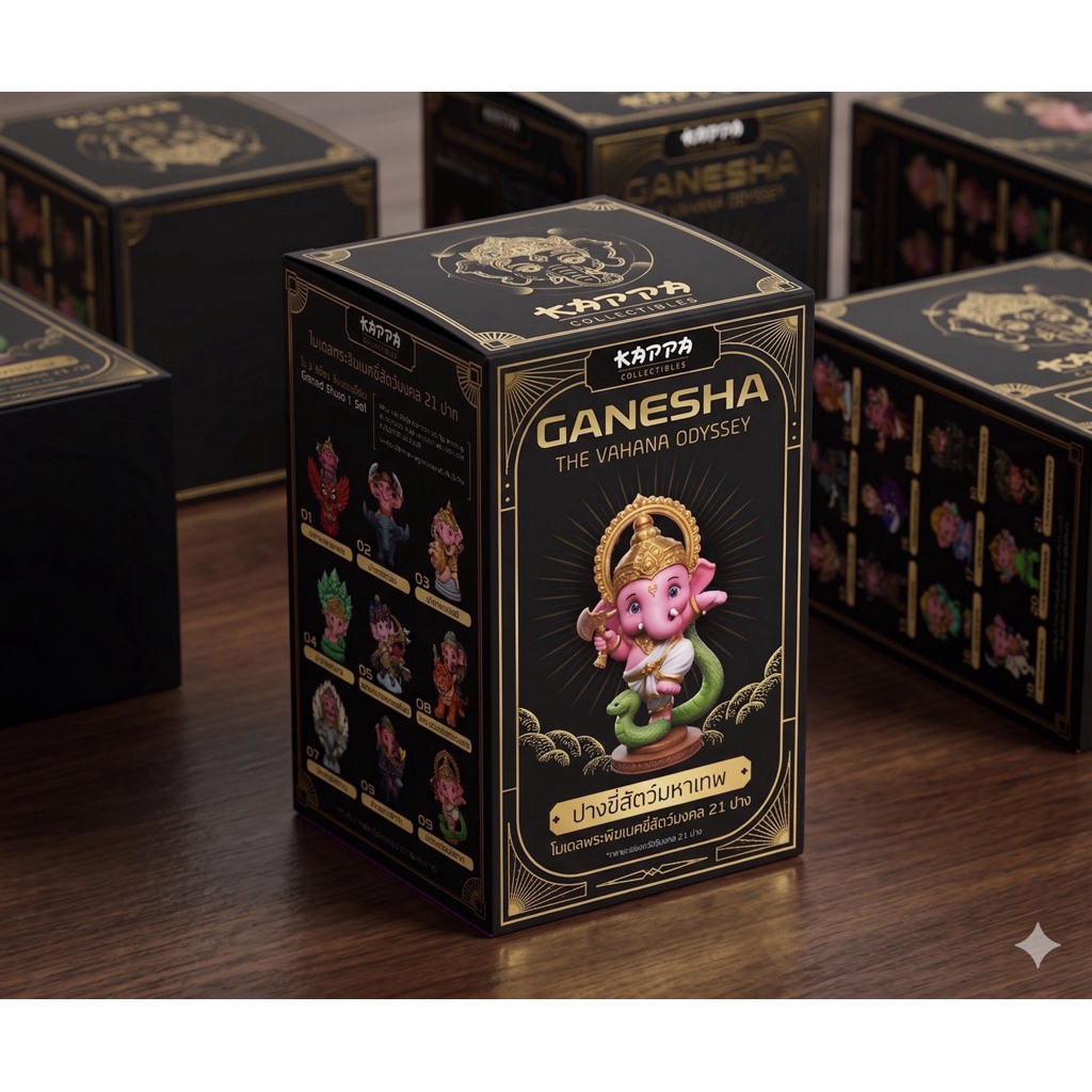 GANESHA THE VAHANA ODYSSEY (ปางทรงสัตว์มหามงคล 21 ปาง)