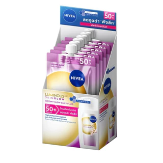 Nivea นีเวีย ลูมินัส 630 สกินโกลว์ เซรั่ม 7 มล. /นีเวีย ลูมินัส 630 แอดวานซ์ สปอต 7 มล. (แพ็ก 6 ชิ้น)