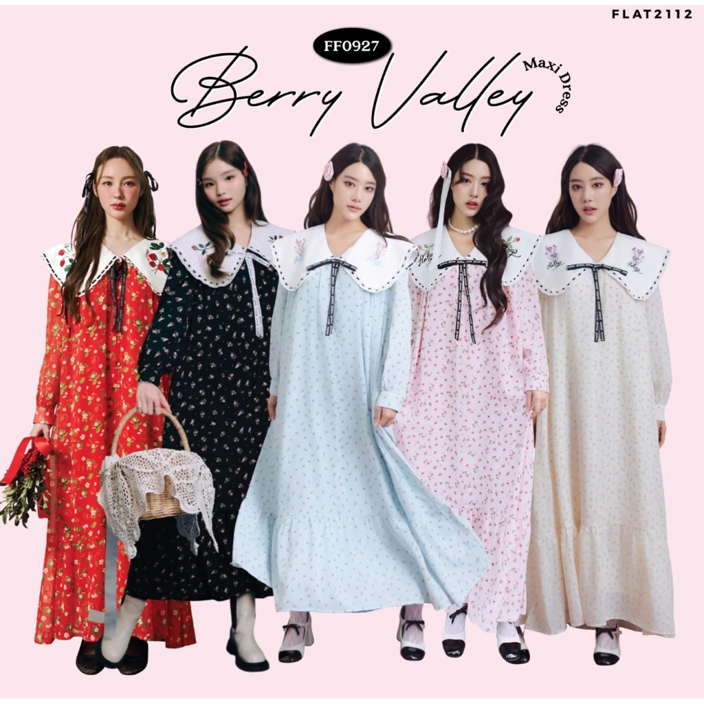 Flat2112 : Berry Valley ไซส์ Plus