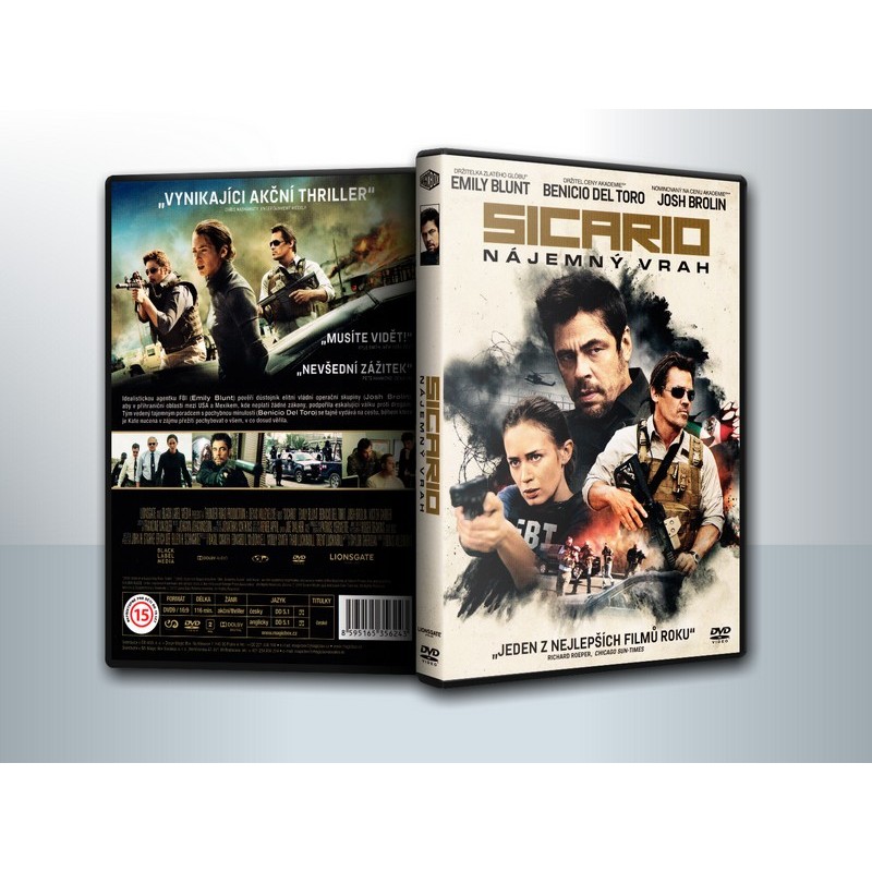 [ DVD Movie มีปก+สกรีนแผ่น ] Sicario Completed Collection : ทีมพิฆาตทะลุแดนเดือด ครบ 2 ภาค