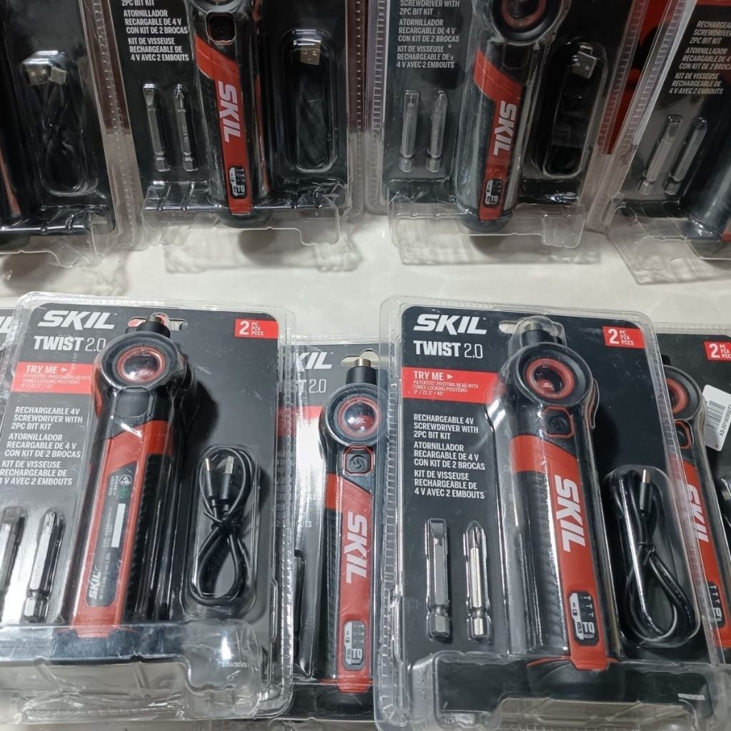 SKIL 5619 ชุดไขควงไฟฟ้าขนาดเล็ก 4V อัจฉริยะ ปรับขนาดได้ ไร้สาย