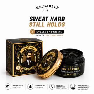 mr barber pomade men premium เซ็ตผมผู้ชาย ปอมเมด โพเมด แว๊กซ์จัดทรงผม