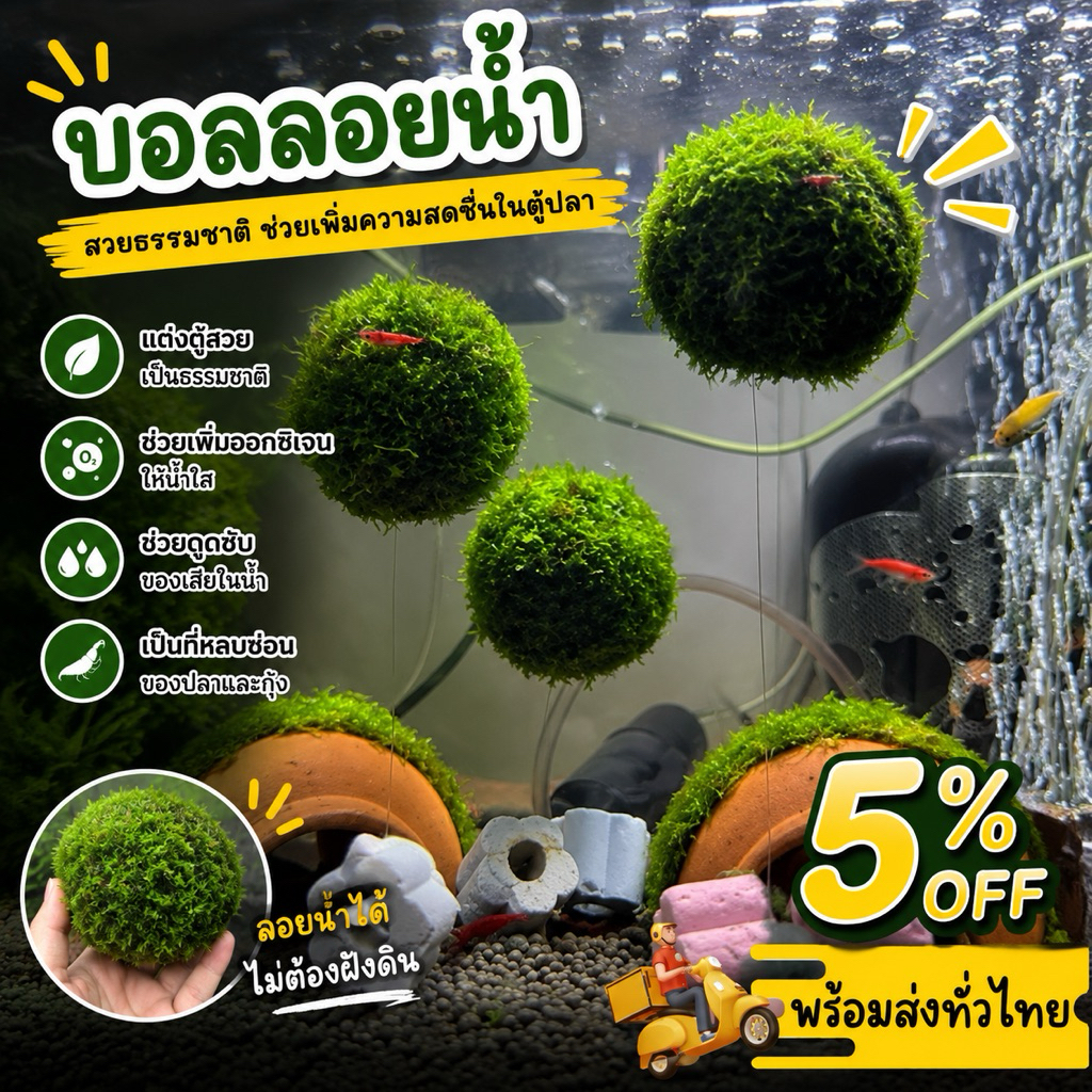 บอลลอยน้ำ (🪼) แต่งตู้ปา