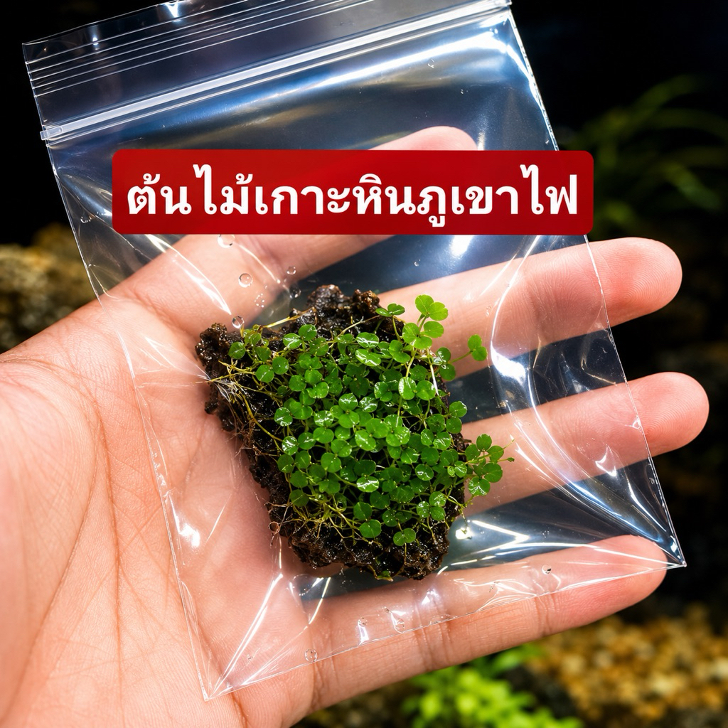 ต้นไม้ออกรากเกาะหินภูเขาไฟ 🌺🎏ไม่ใช้co2ใส่ตู้ปลากัดได้​