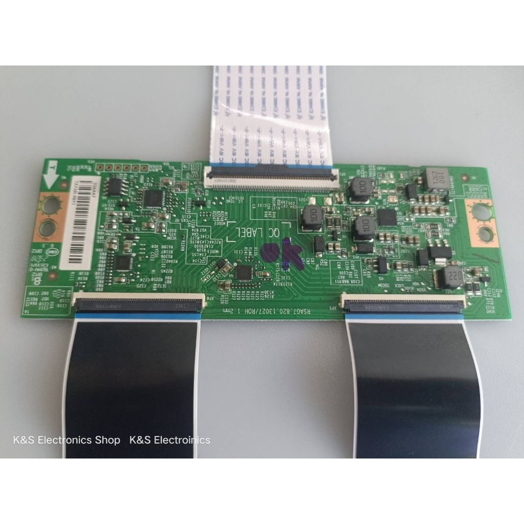 T-CON Hisense รุ่น 55A6500K พาร์ท RSAG7.820.13027/ROH อะไหล่แท้/ของถอดมือสอง รับประกันสินค้า 30 วัน 