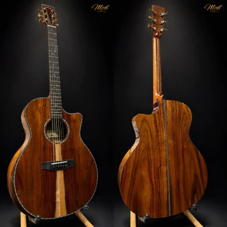 กีต้าร์โปร่ง Most M-ak all solid koa ไม้koaแท้ทั้งตัว โมส มิวสิค