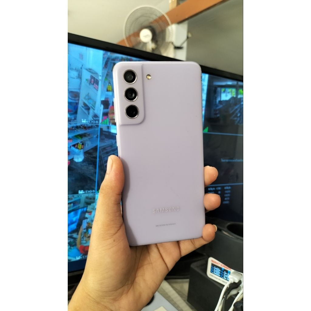 samsung s21fe 5g ram 8+8/128 GB หน้าจอแท้เดิม สแกนนิ้วเสีย