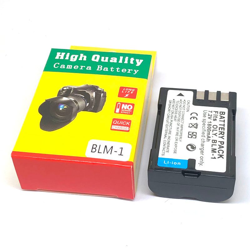 ★Olympus BLM-1 / BLM-5 แบตเตอรี่กล้อง Olympus C8080 C7070 C5060 E330 E520 E500 E510 แบตเตอรี่ + เครื