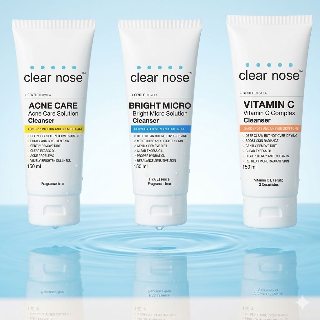 clear nose เจลโฟมล้างหน้าสูตรอ่อนโยน 150ml EXP 2028 💥สินค้าของแท้จาก SHOP
