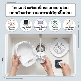 เครื่องให้อาหารอัตโนมัติ Smart Pet Feeder 4L WiFi Tuya แอปควบคุมระยะไกล ที่ให้อาหารสัตว์อัตโนมัติ