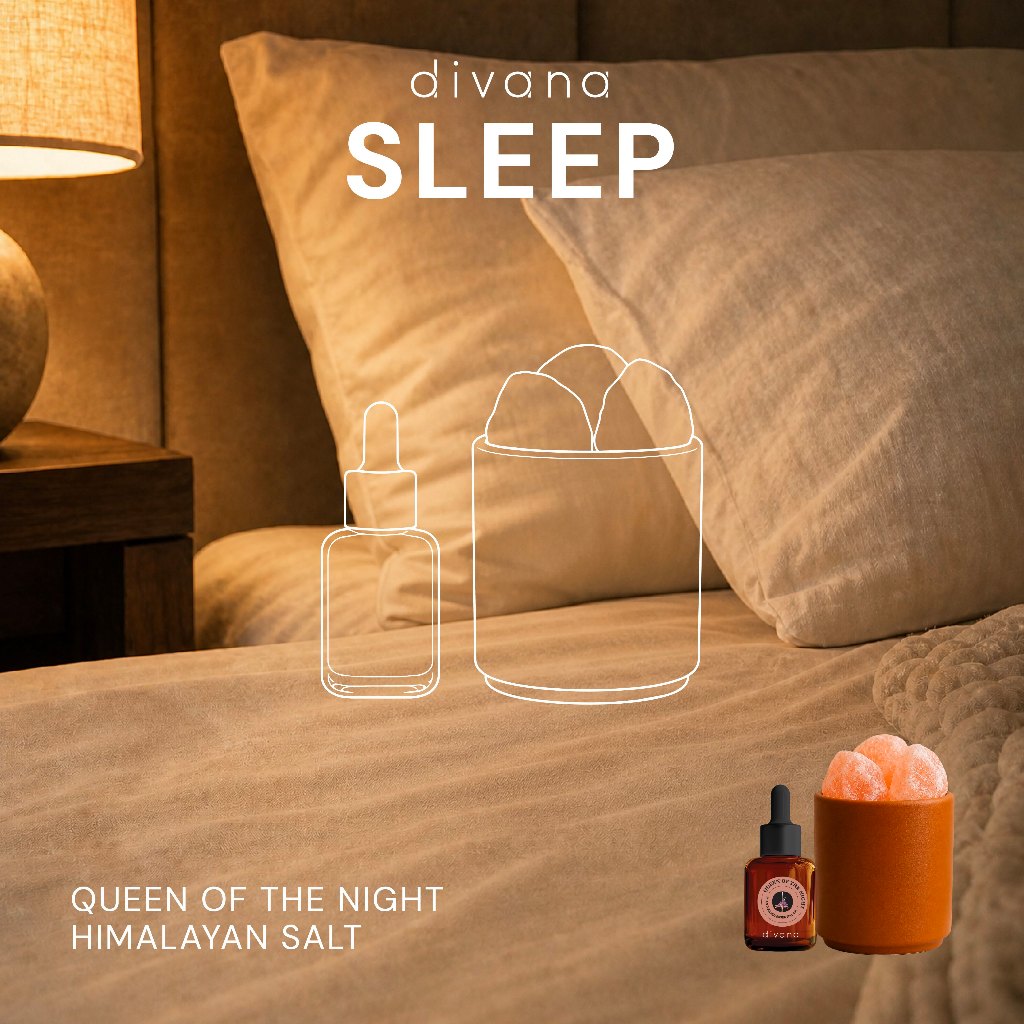 divana Restore & Relief Set ดีวาน่า เซ็ตน้ำมันหอมระเหย + เกลือหิมาลายัน ปลดปล่อยทุกความตึงเครียดสะสม