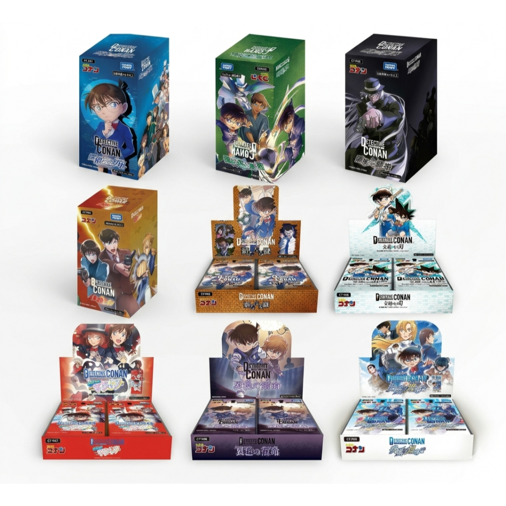 พร้อมส่ง🌟Detective Conan TCG CT-P01 CT-P02 CT-P03 CT-P04 CT-P05 CT-P06 CT-P07 CT-P08 CT-P09