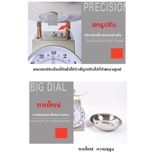 👍ทนทานนาน 15 ปี👍Nops ครื่องชั่ง เครื่องชั่งสปริง ตาชั่งสปริง 5/10kg การวัดที่แม่นยำ ที่ชั่งอาหาร COD