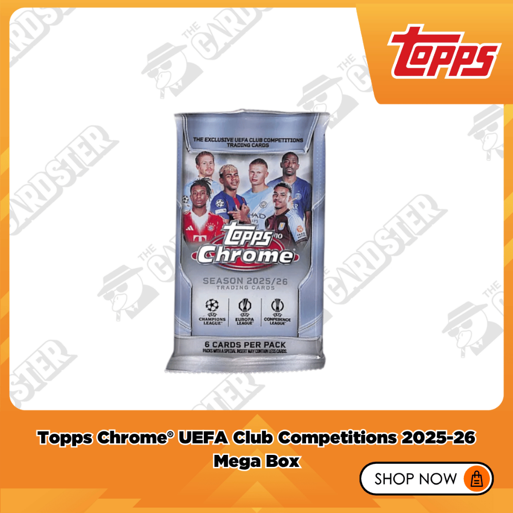 แบบซอง - Topps Chrome UEFA Club Competitions Mega Box 2025/26