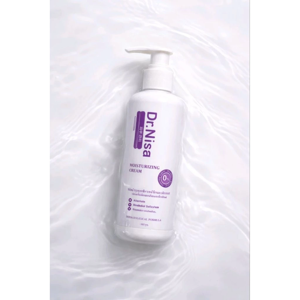Dr.Nisa Moisturizing Cream(ด็อกเตอร์นิศามอยเจอร์ไรซิ่งครีม) 180 ml.